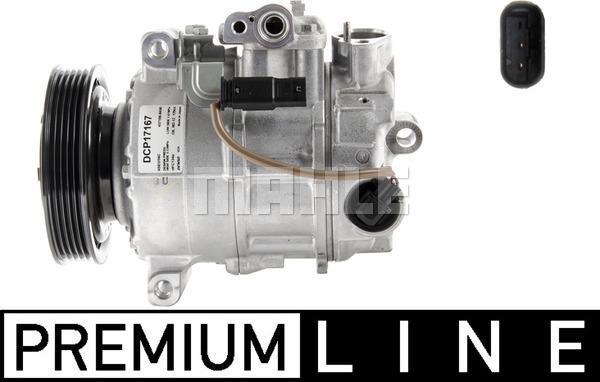 Compresor, aire acondicionado MAHLE Aftermarket ref. ACP 592 000P