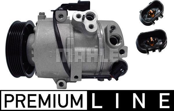 Compresseur, climatisation MAHLE Aftermarket ref. ACP 636 000P