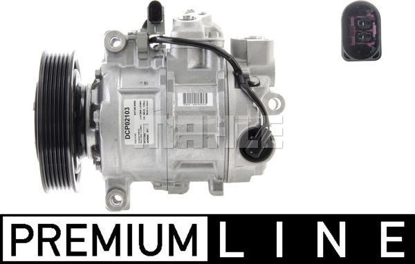 Compresseur, climatisation MAHLE Aftermarket ref. ACP 640 000P