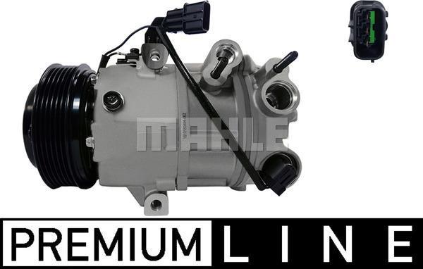 Compresseur, climatisation MAHLE Aftermarket ref. ACP 657 000P