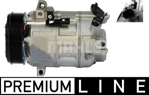 Compresseur, climatisation MAHLE Aftermarket ref. ACP 72 000P