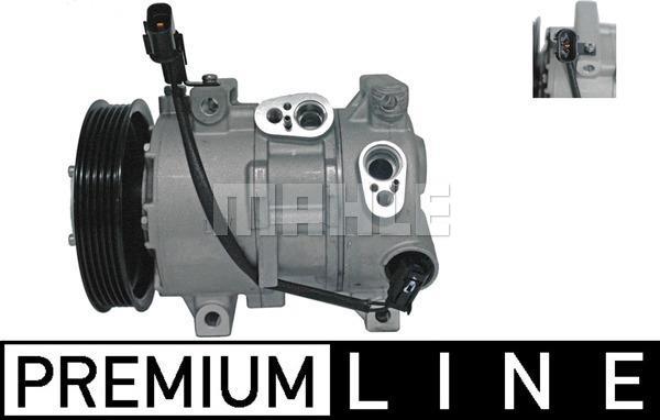 Compresseur, climatisation MAHLE Aftermarket ref. ACP 763 000P