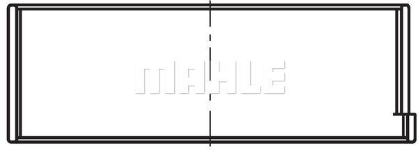 Capa de biela MAHLE Aftermarket ref. 007 PL 20485 200