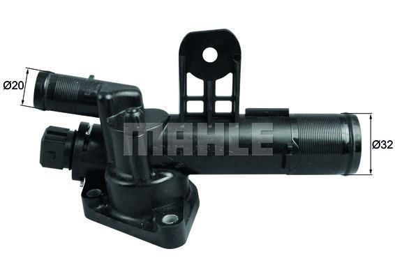 Thermostat d'eau (Calorstat) MAHLE Aftermarket ref. TI 201 89