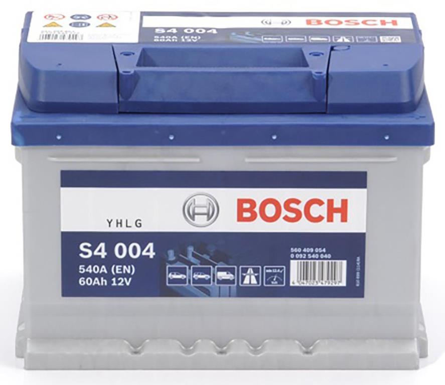 Batterie (de voiture) BOSCH 60.0 Ah - S4 004 - ref. 0 092 S40 040