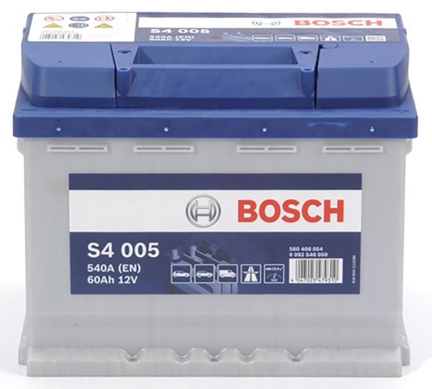 Batterie (de voiture) BOSCH 60.0 Ah - S4 005 - ref. 0 092 S40 050