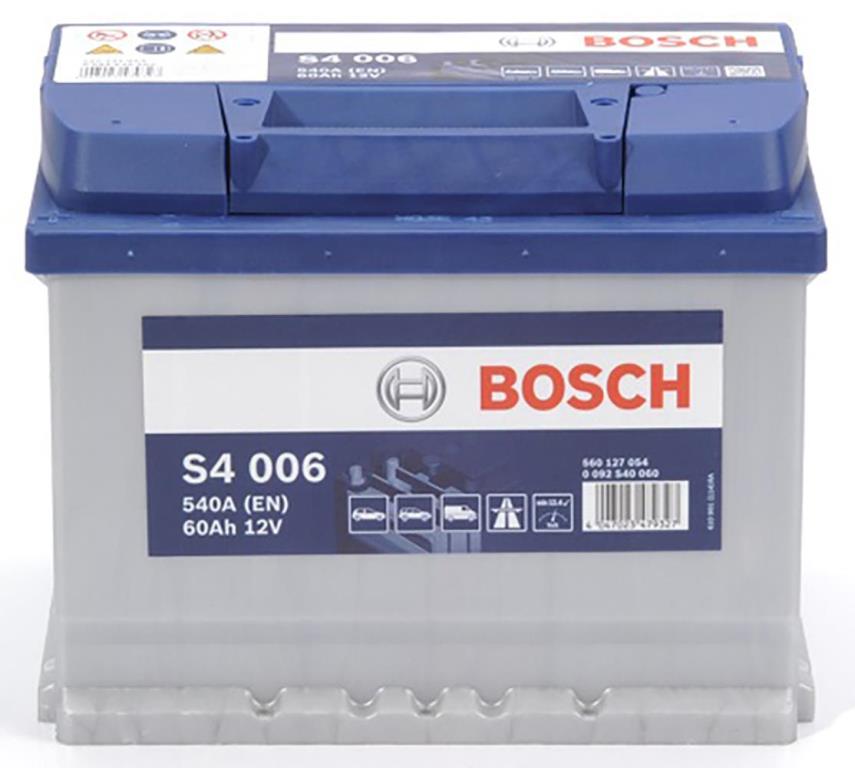 Batería (de coche) BOSCH 60.0 Ah - S4 006 - ref. 0 092 S40 060