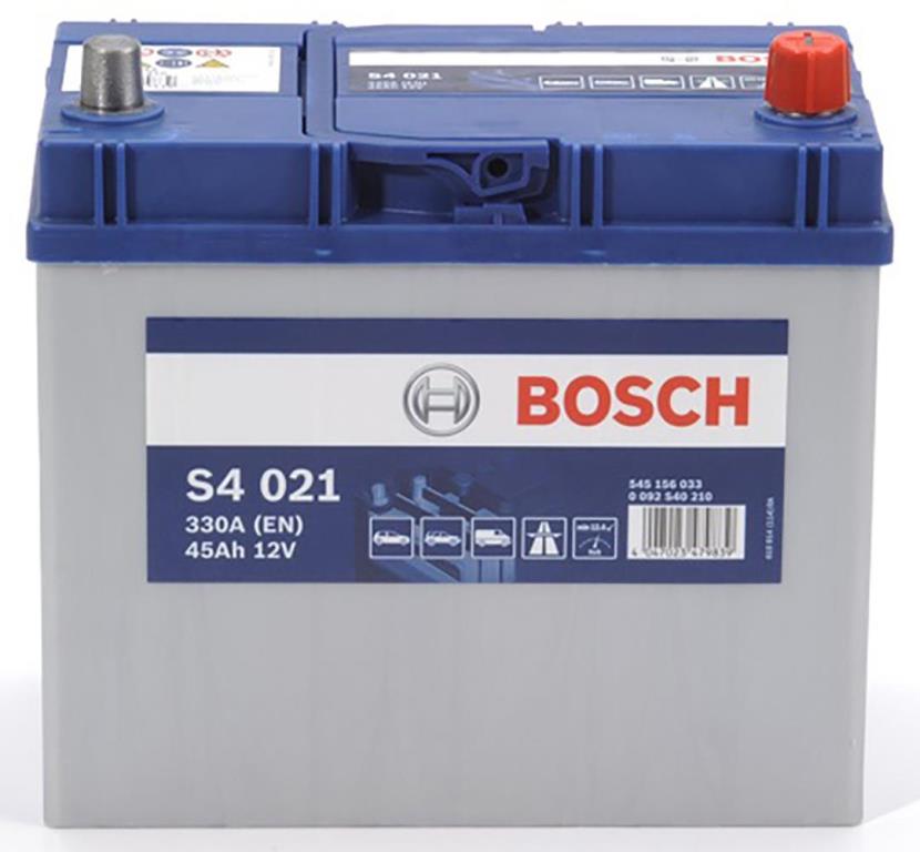 Batterie (de voiture) BOSCH 45.0 Ah - S4 021 - ref. 0 092 S40 210