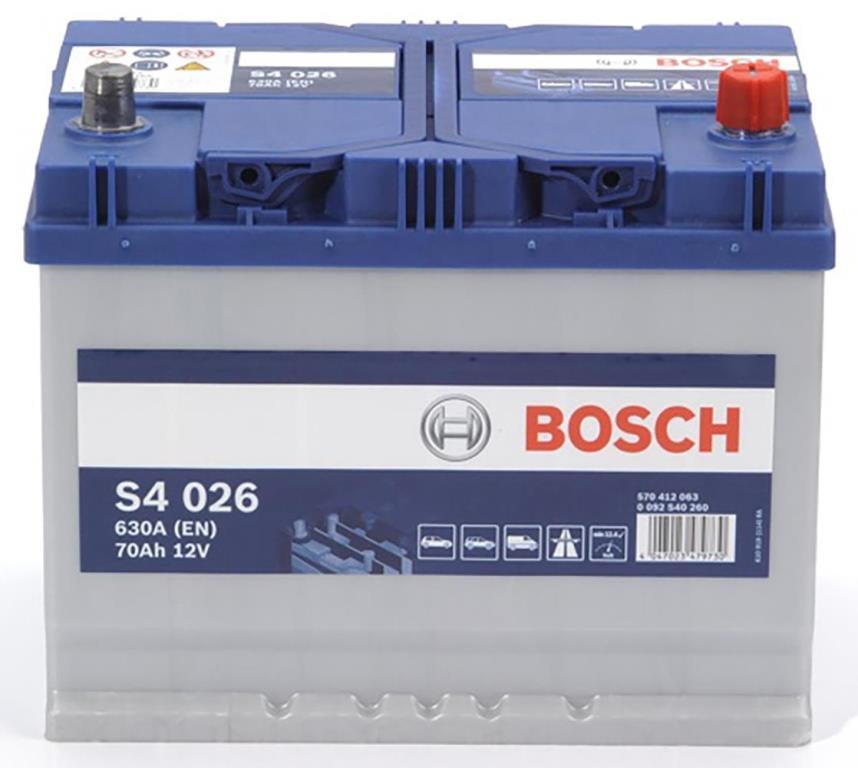 Batería (de coche) BOSCH 70.0 Ah - S4 026 - ref. 0 092 S40 260