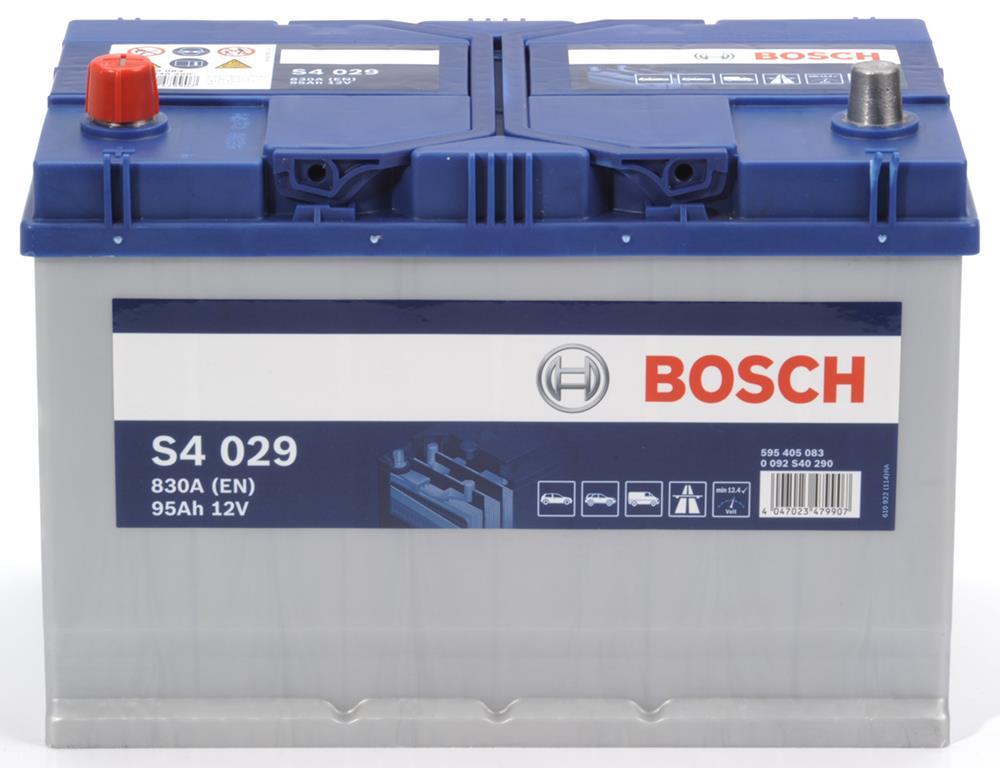 Batterie (de voiture) BOSCH 95.0 Ah - S4 029 - ref. 0 092 S40 290