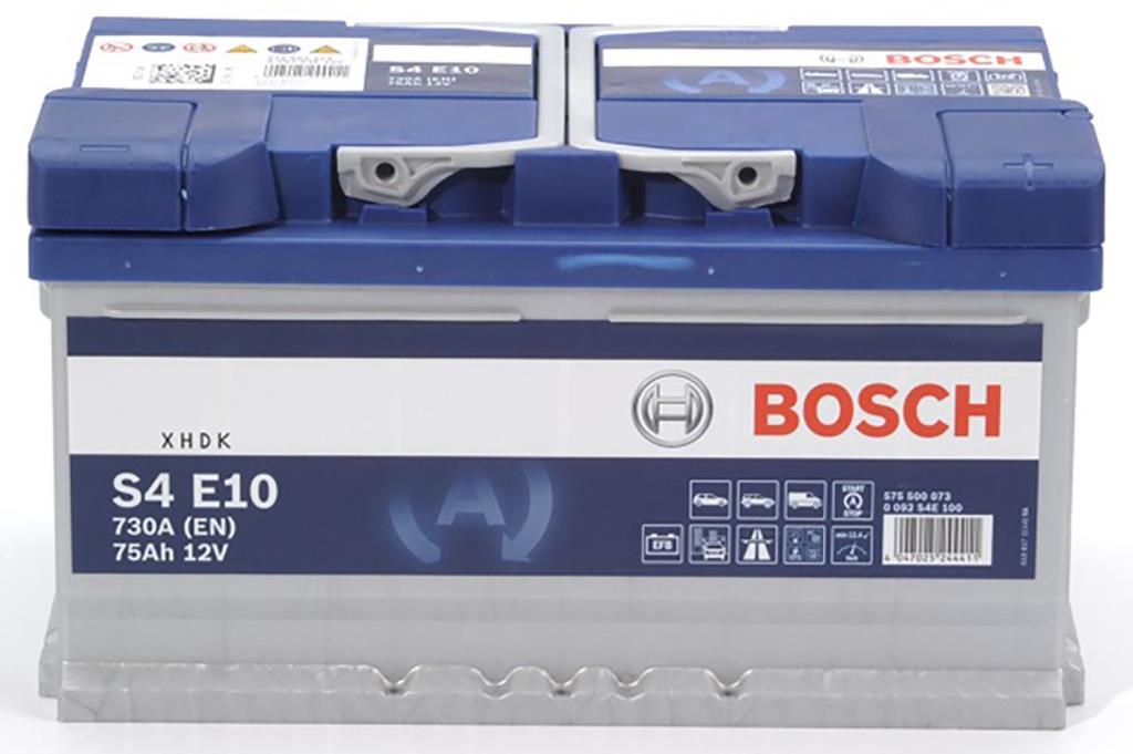 Batería (de coche) BOSCH 75.0 Ah - S4E 10 - ref. 0 092 S4E 100