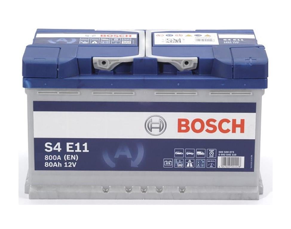 Batterie (de voiture) BOSCH 80.0 Ah - S4E 11 - ref. 0 092 S4E 111