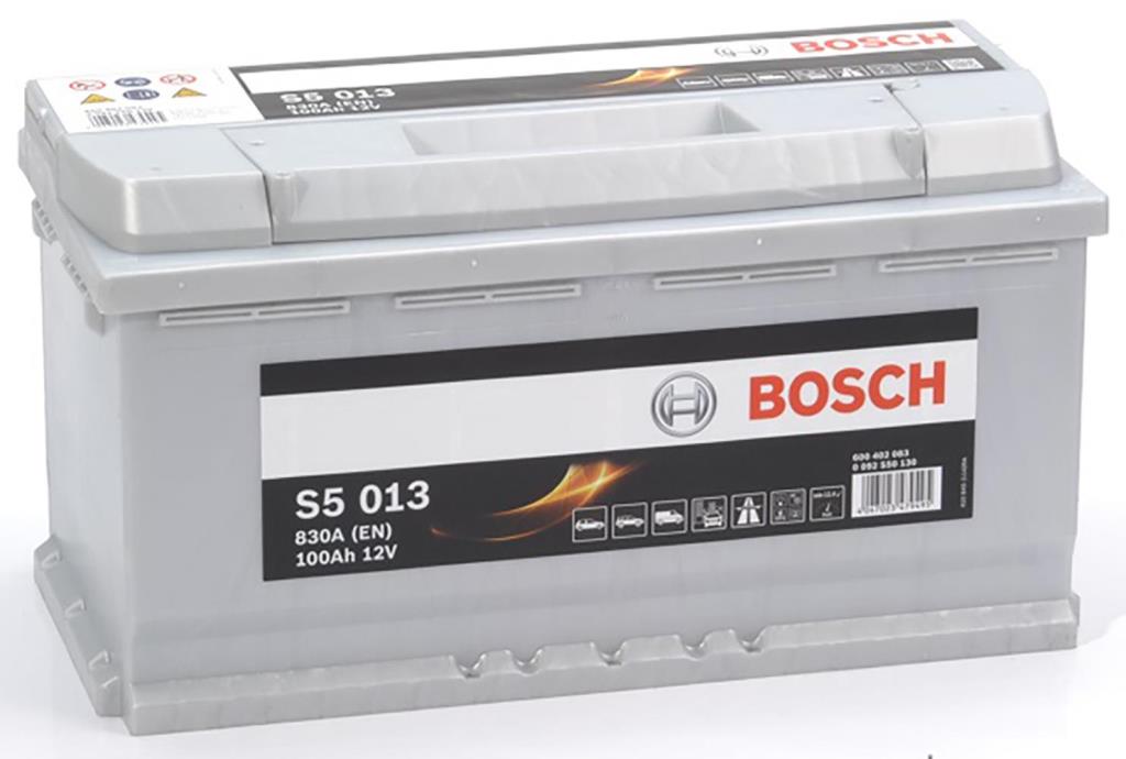 Batterie BOSCH 100 Ah - S5 013 - ref. 0 092 S50 130 au meilleur