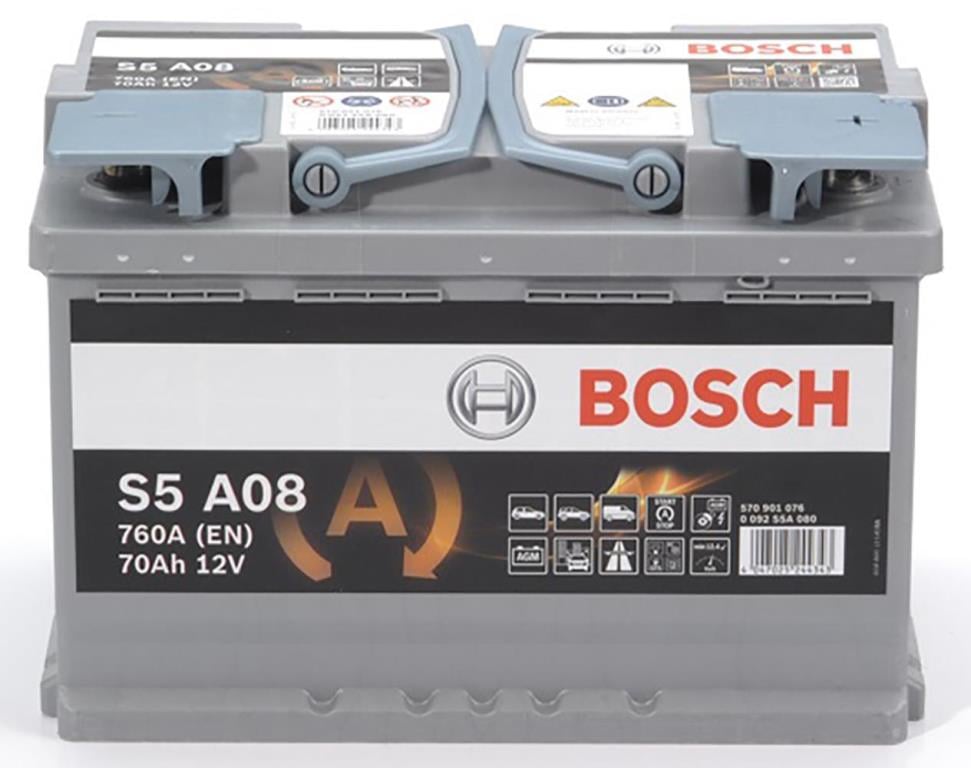 Batterie (de voiture) BOSCH 70.0 Ah - S5 A08 - ref. 0 092 S5A 080