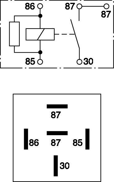 Relais BOSCH 0 332 019 204