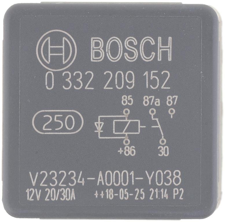 Relais BOSCH ref. 0 332 209 152