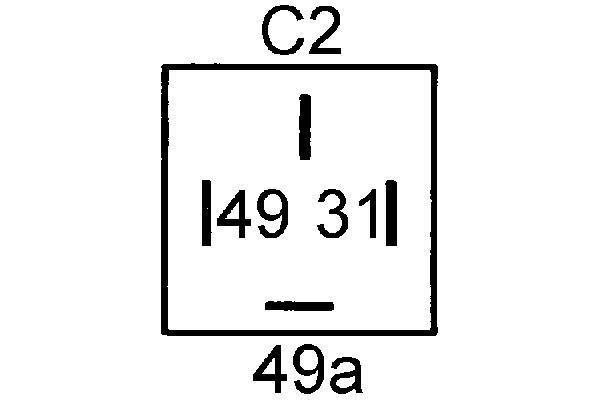 Centrale clignotante BOSCH ref. 0 335 200 041