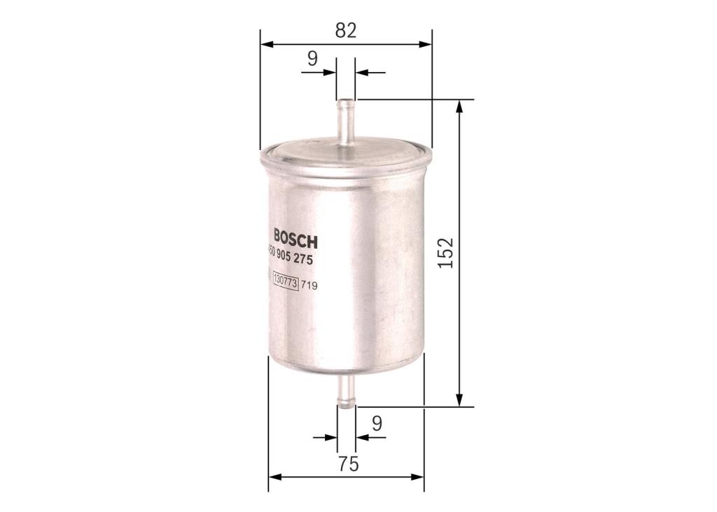 Filtre à carburant (Filtre à gasoil) BOSCH ref. 0 450 905 275