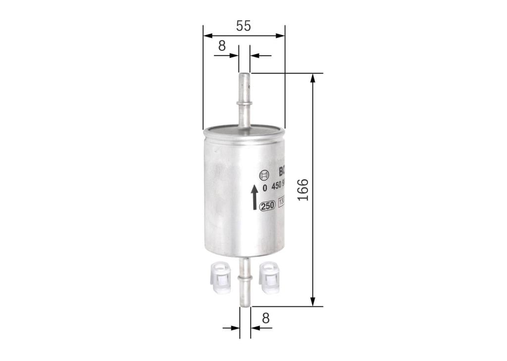 Filtre à carburant (Filtre à gasoil) BOSCH ref. 0 450 905 316