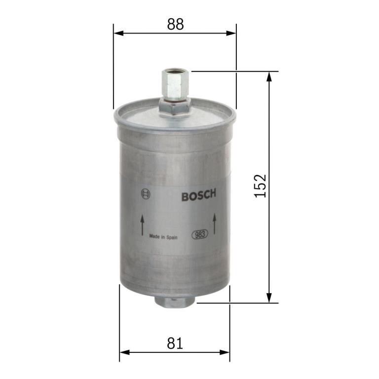 Filtre à carburant (Filtre à gasoil) BOSCH ref. 0 450 905 601