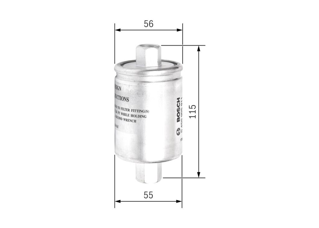 Filtre à carburant (Filtre à gasoil) BOSCH ref. 0 450 905 911