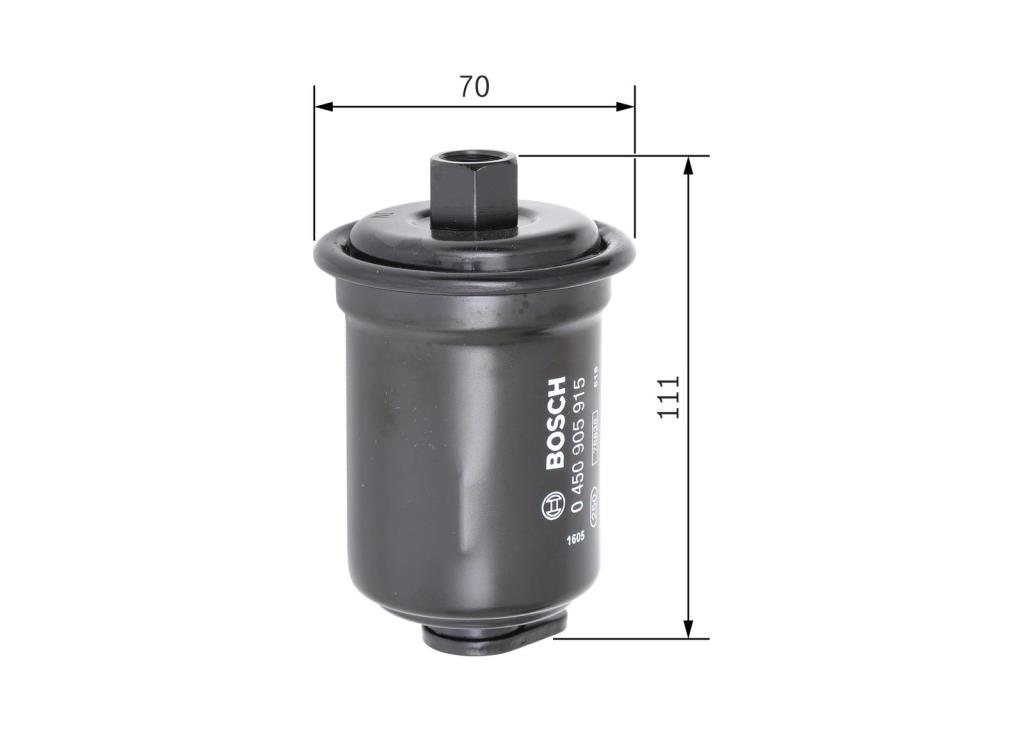 Filtre à carburant (Filtre à gasoil) BOSCH 0 450 905 915