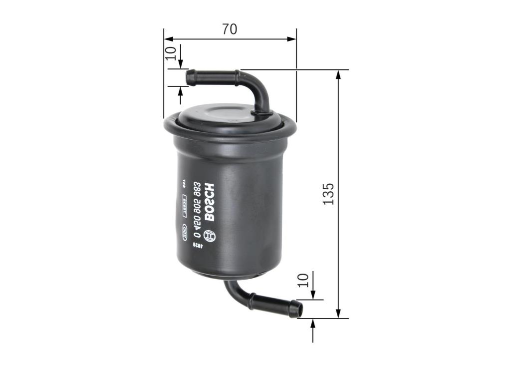 Filtre à carburant (Filtre à gasoil) BOSCH ref. 0 450 905 983
