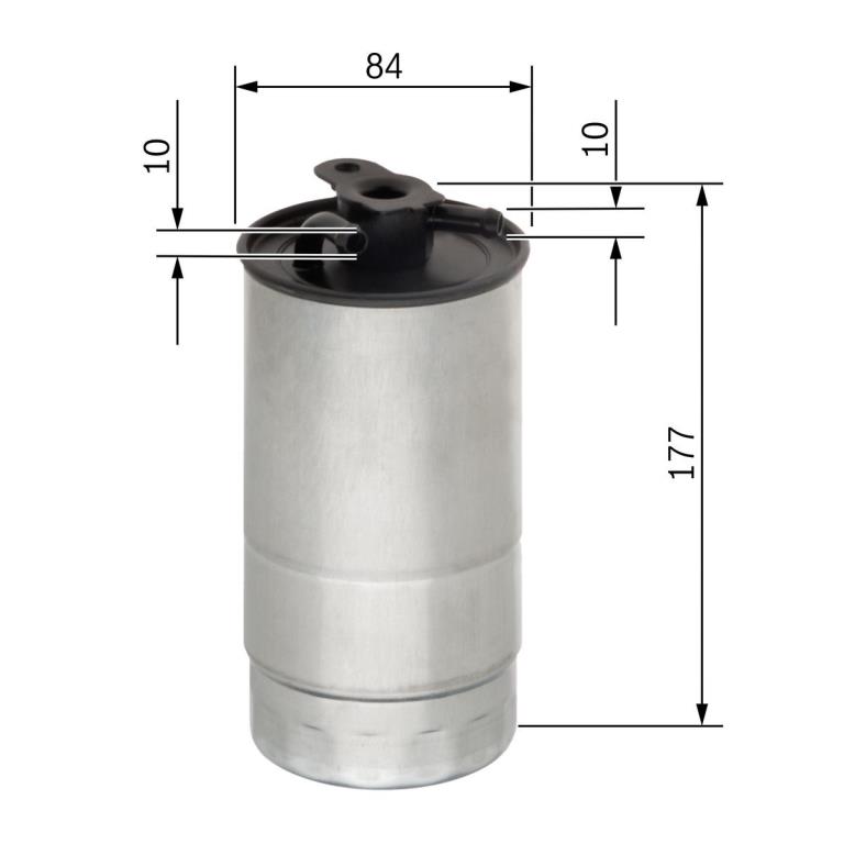 Filtre à carburant (Filtre à gasoil) BOSCH ref. 0 450 906 451