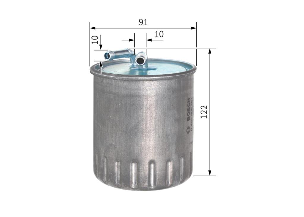 Filtre à carburant (Filtre à gasoil) BOSCH 0 450 906 464
