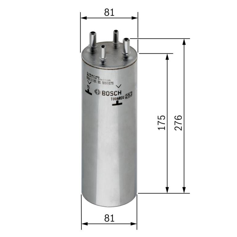 Filtro combustible BOSCH ref. 0 450 906 467