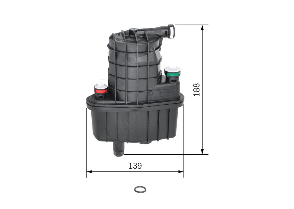 Filtre à carburant (Filtre à gasoil) BOSCH ref. 0 450 907 016