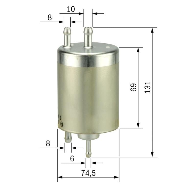 Filtre à carburant (Filtre à gasoil) BOSCH 0 450 915 001