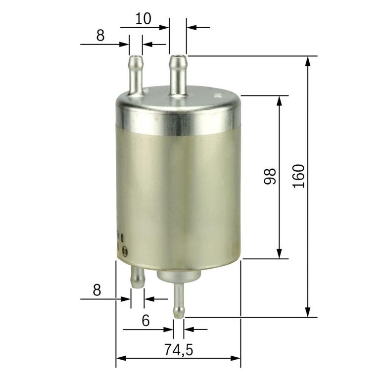 Filtre à carburant (Filtre à gasoil) BOSCH ref. 0 450 915 003