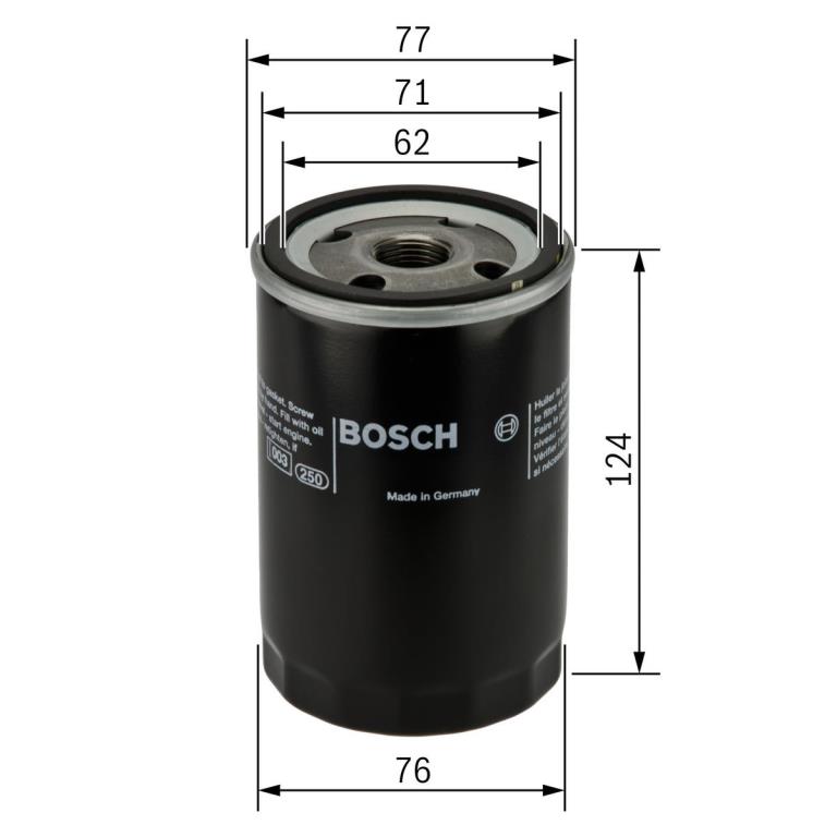 Filtro de aceite BOSCH ref. 0 451 103 259