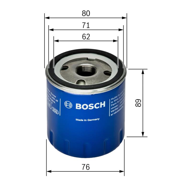 Filtre à huile BOSCH 0 451 103 355