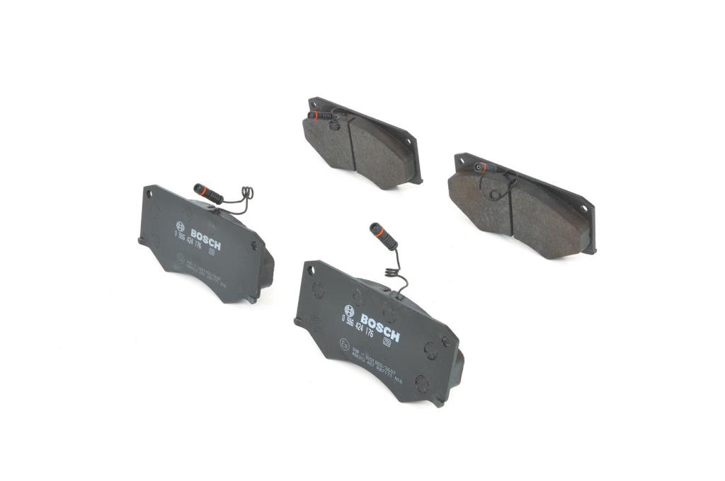 Jeu de 4 plaquettes de frein BOSCH ref. 0 986 424 176