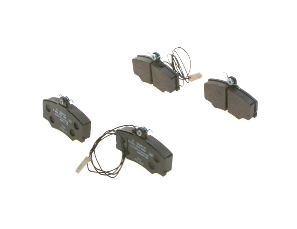 Jeu de 4 plaquettes de frein BOSCH ref. 0 986 424 184