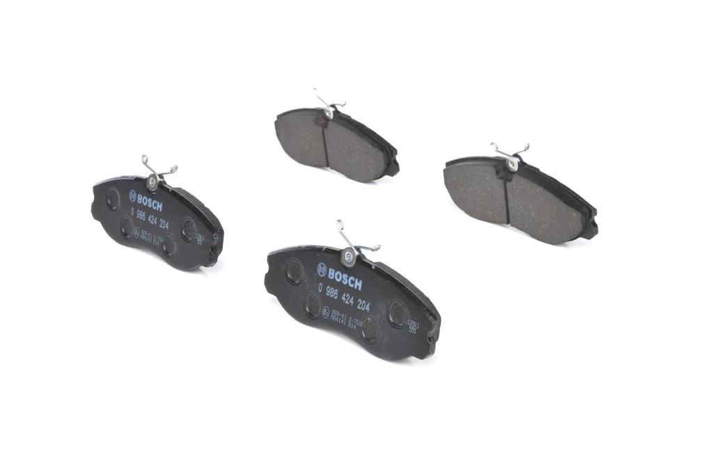 Jeu de 4 plaquettes de frein BOSCH ref. 0 986 424 204
