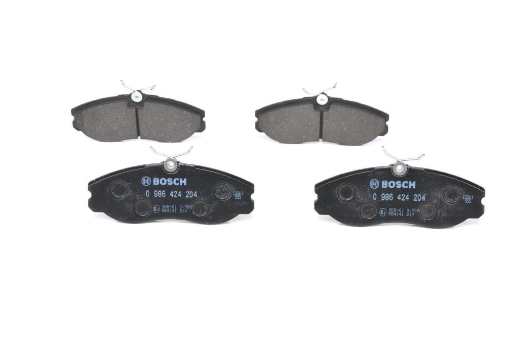 Jeu de 4 plaquettes de frein BOSCH ref. 0 986 424 204