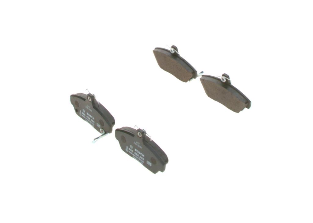 Jeu de 4 plaquettes de frein BOSCH ref. 0 986 424 244