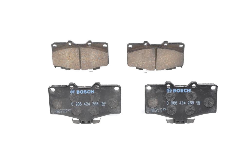 Jeu de 4 plaquettes de frein BOSCH ref. 0 986 424 268