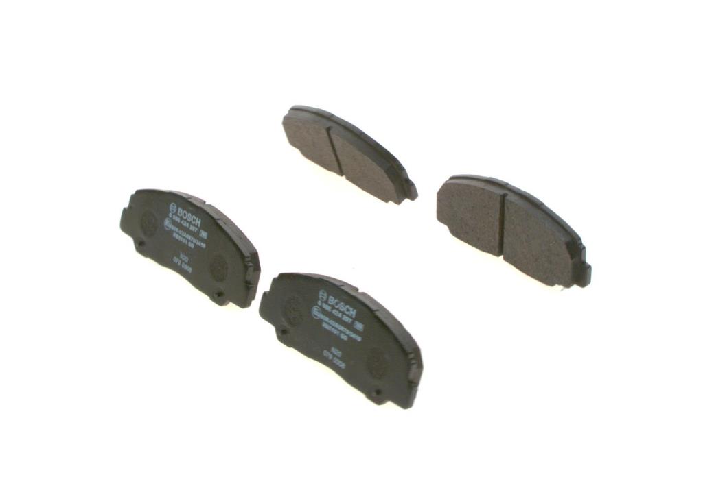 Jeu de 4 plaquettes de frein BOSCH ref. 0 986 424 297
