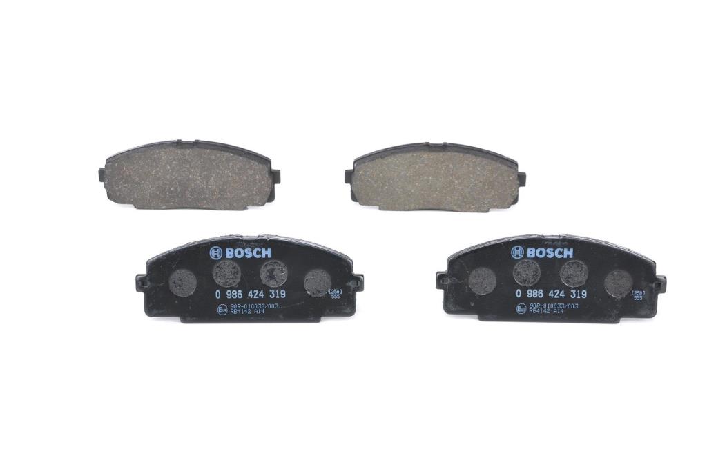 Jeu de 4 plaquettes de frein BOSCH ref. 0 986 424 319