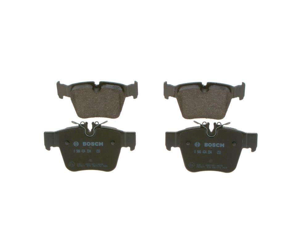 Jeu de 4 plaquettes de frein BOSCH ref. 0 986 424 334