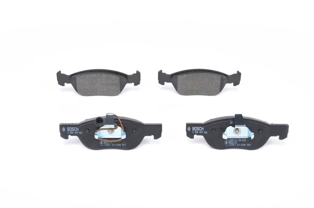 Jeu de 4 plaquettes de frein BOSCH ref. 0 986 424 362