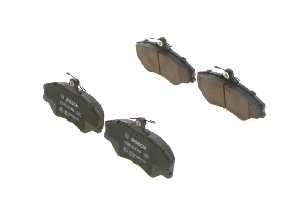 Jeu de 4 plaquettes de frein BOSCH ref. 0 986 424 368