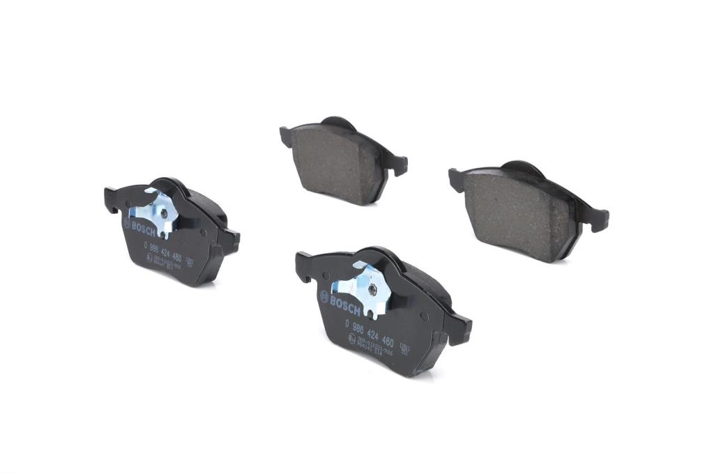 Jeu de 4 plaquettes de frein BOSCH ref. 0 986 424 460