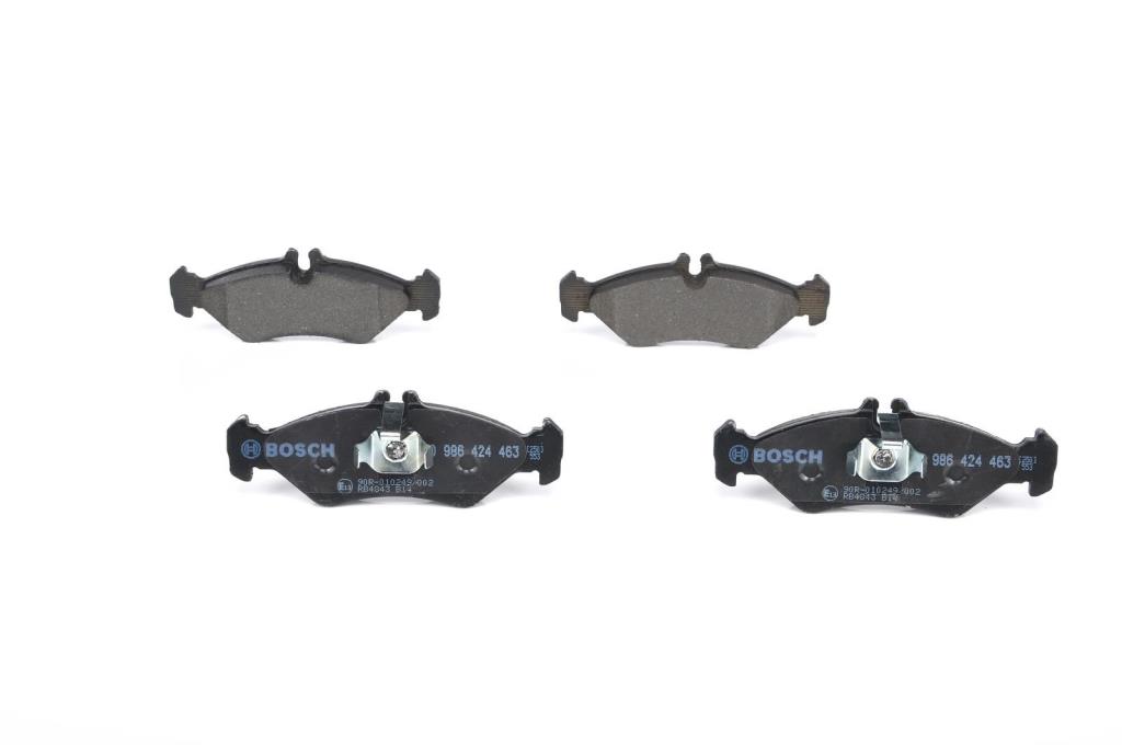 Jeu de 4 plaquettes de frein BOSCH ref. 0 986 424 463