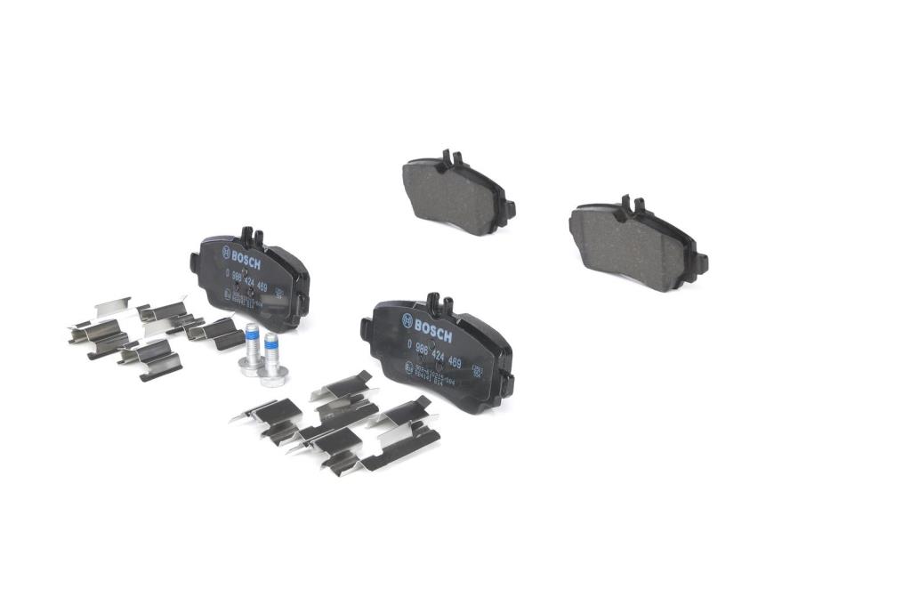 Jeu de 4 plaquettes de frein BOSCH ref. 0 986 424 469