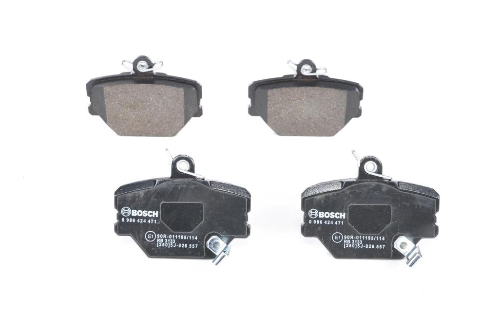 Jeu de 4 plaquettes de frein BOSCH ref. 0 986 424 471